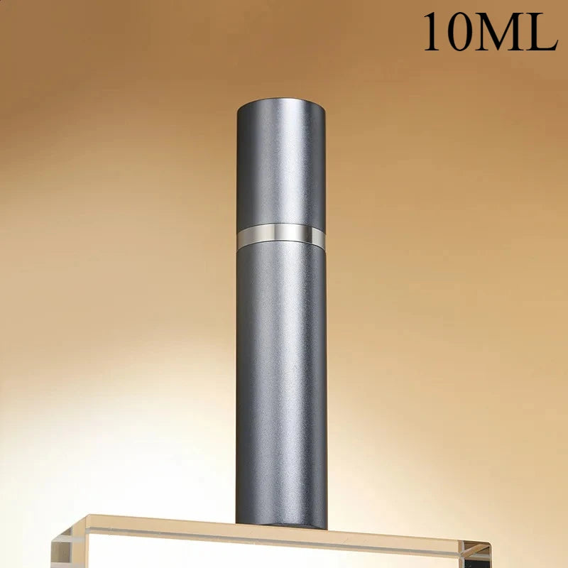 10Ml 5Ml Mini Bottom Filling Perfume Spray Dispenser Bottles Cosmetic Refillable Spray Atomizer Portable Liquid Container Bottle Gray 10Ml AUVELL