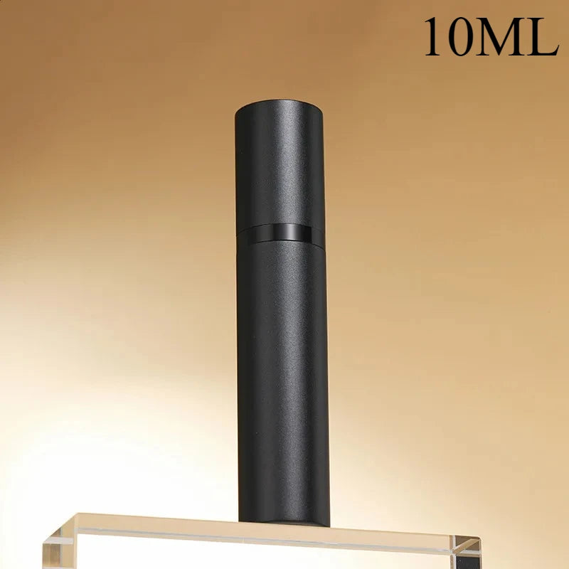 10Ml 5Ml Mini Bottom Filling Perfume Spray Dispenser Bottles Cosmetic Refillable Spray Atomizer Portable Liquid Container Bottle Black 10Ml AUVELL