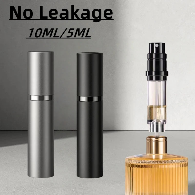 10Ml 5Ml Mini Bottom Filling Perfume Spray Dispenser Bottles Cosmetic Refillable Spray Atomizer Portable Liquid Container Bottle AUVELL