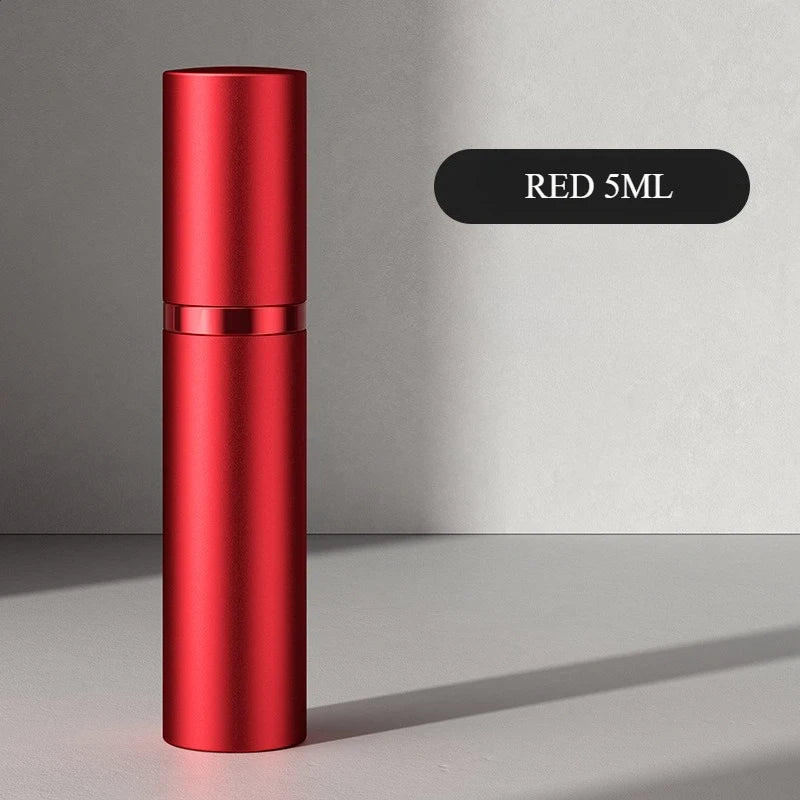 10Ml 5Ml Mini Bottom Filling Perfume Spray Dispenser Bottles Cosmetic Refillable Spray Atomizer Portable Liquid Container Bottle Red 5Ml AUVELL